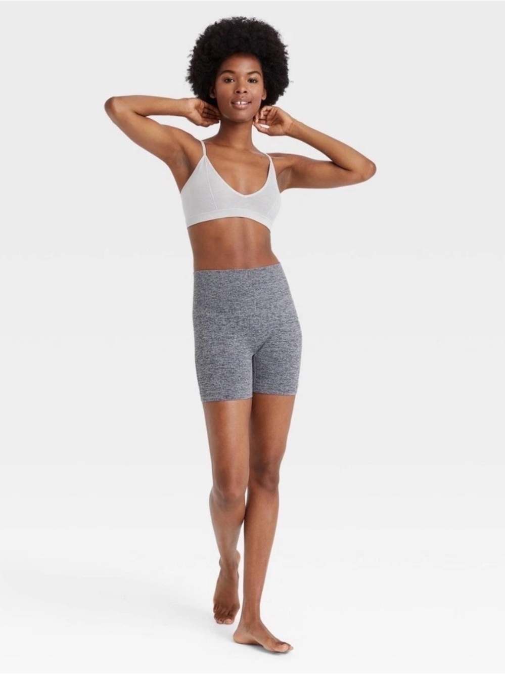 Colsie seamless ribbed biker shorts